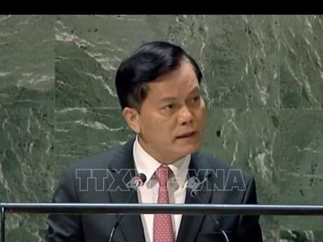 Le vice-ministre vietnamien des Affaires étrangères, Ha Kim Ngoc. Photo : VNA