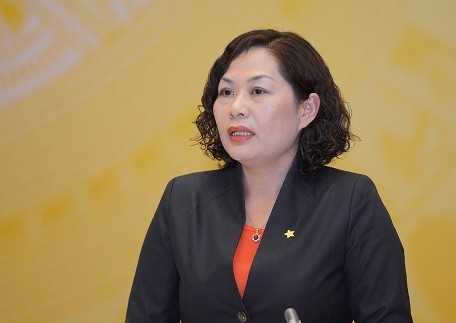 Mme Nguyên Thi Hông, vice-gouverneur de la Banque d’État du Vietnam. Photo: baochinhphu.vn.