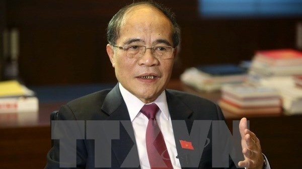 Le Président de l'Assemblée nationale du Vietnam, Nguyên Sinh Hùng. Photo: VNA.