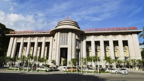 Siège de la Banque d’Etat du Vietnam à Hanoï. Photo : TBNH.