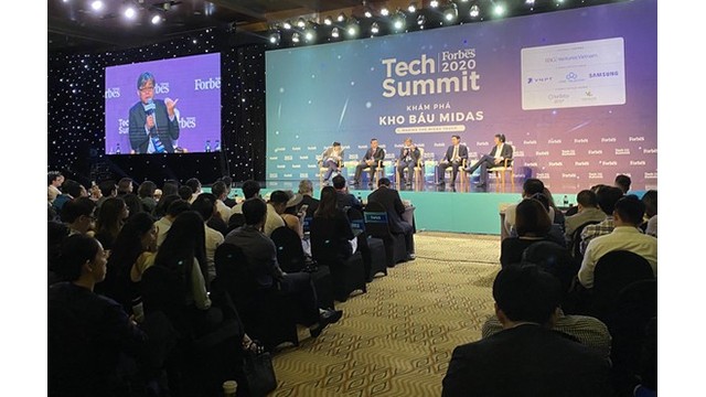 La vue général du Tech Summit 2020. Photo : Journal SGGP.