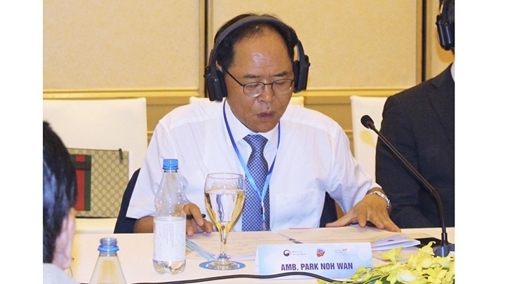 L’ambassadeur sud-coréen Park Noh Wan au Vietnam. Photo : baoquocte.vn