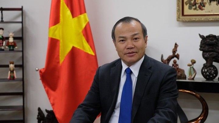 L’ambassadeur du Vietnam au Japon, Vu Hông Nam. Photo : BQT.