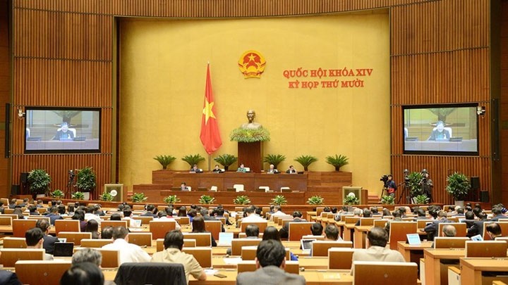 L'AN de la XIVe législature a clôturé sa 10e session le 17 novembre à Hanoi. Photo :  NDEL.