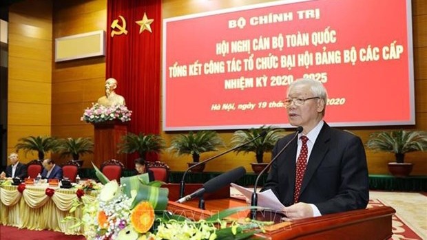  Le Secrétaire général du Parti et Président vietnamien Nguyên Phu Trong. Photo : VNA.