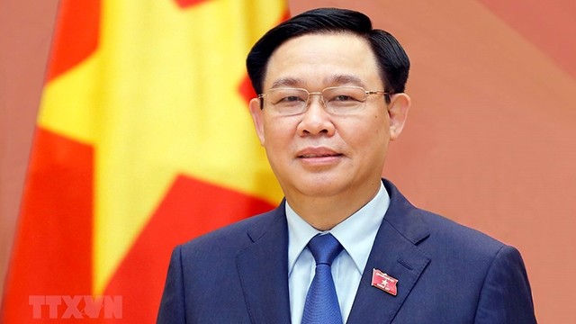Le Président de l’Assemblée nationale Vuong Dinh Huê. Photo : VNA.