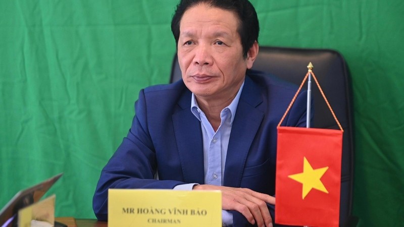 Hoàng Vinh Bao, président de l’Association des éditeurs de l’Asie du Sud-Est. Photo : baophapluat.vn.