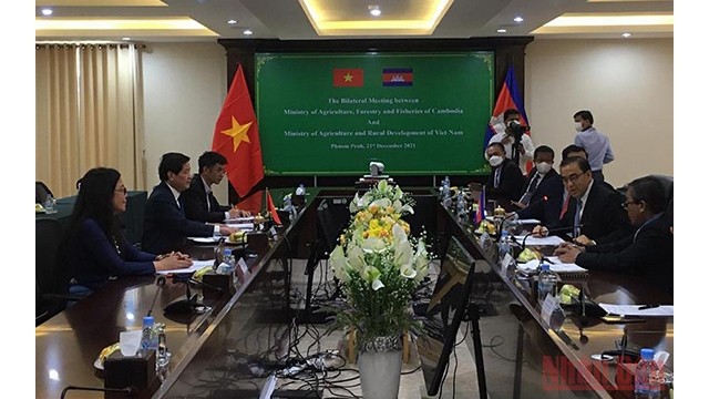  Le Vietnam et le Cambodge renforcent leur coopération dans l’agriculture. Photo : NDEL.