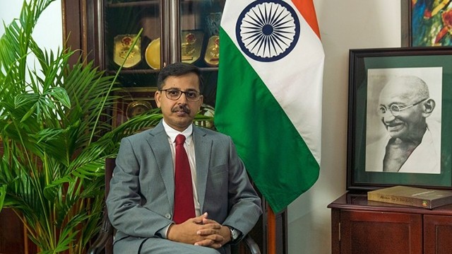 L’ambassadeur d’Inde au Vietnam, Pranay Verma. Photo: thoidai.com.vn