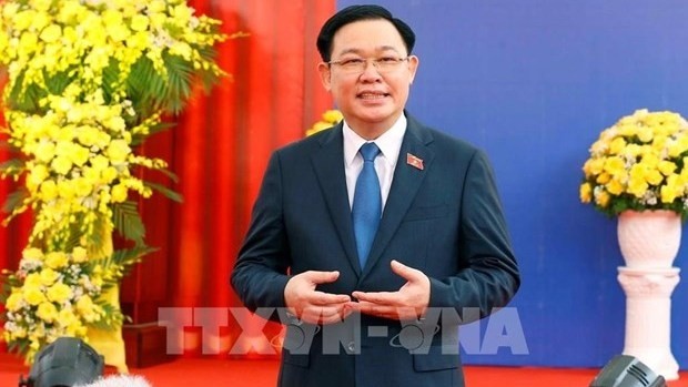 Le président de l’Assemblée nationale, Vuong Dinh Huê. Photo: VNA
