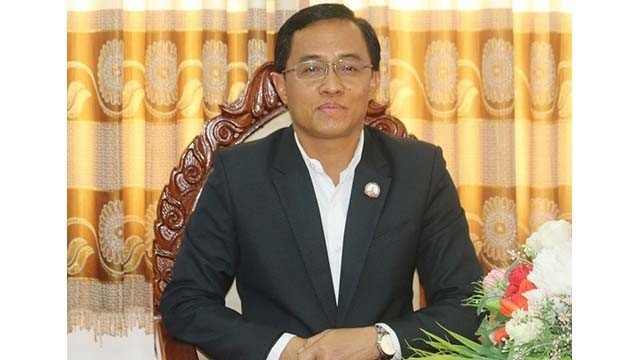 Le gouverneur de la province de Sekong,Lechlay Sivilay. Photo: Journal Thoi Dai 