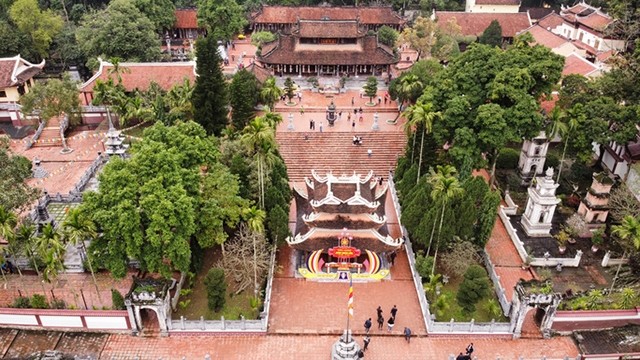 La pagode Huong. Photo : congthuong.vn