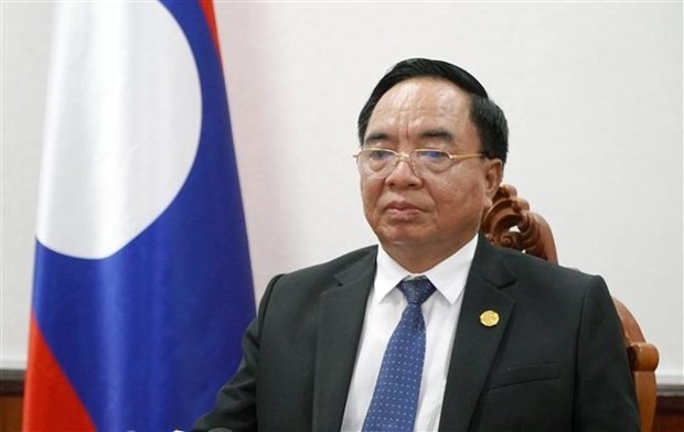 Le ministre lao du Plan et de l’Investment Khamjane Vongxa. Photo : VNA