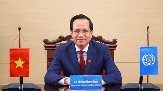 Le ministre vietnamien du Travail, des Invalides et des Affaires sociales Dào Ngoc Dung.  Photo : VOV