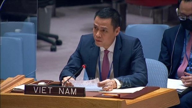 L’ambassadeur Dang Hoàng Giang, représentant permanent du Vietnam auprès des Nations unies. Photo : VNA