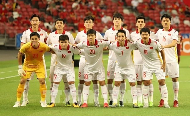 Équipe nationale de football du Vietnam. Photo: VNA.