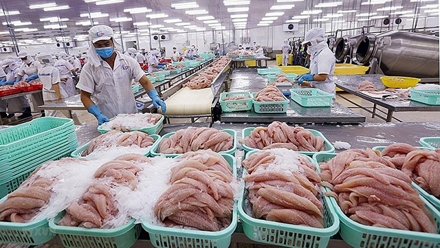 Au cours des cinq premiers mois de 2022, les exportations de fruits de mer du Vietnam vers le marché américain ont atteint près de 1,1 milliard de dollars. Photo : congthuong.vn.