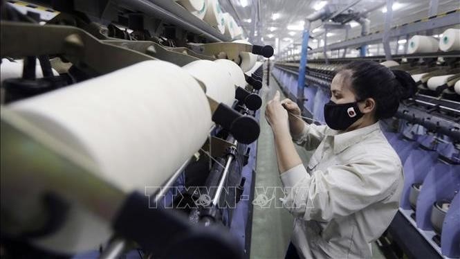 Le secteur du textile et de l’habillement a réalisé un chiffre d’affaires de 39 milliards de dollars. Photo: VNA