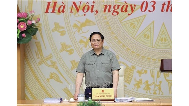 Le Premier ministre vietnamien, Pham Minh Chinh. Photo : VNA.