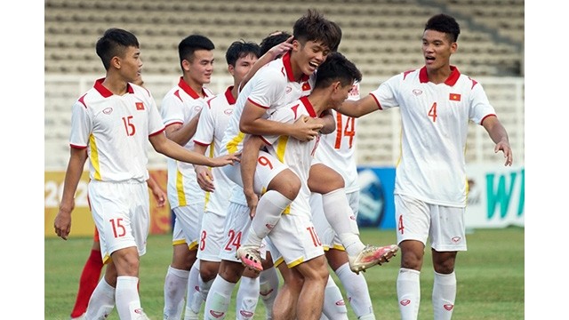 Équipe du Vietnam des moins de 19 ans. Photo : VFF.