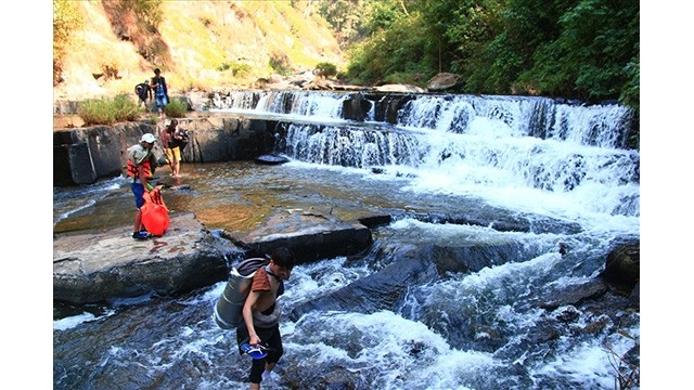 La cascade de Phi Liêng, une beauté majestueuse de Lâm Dông. Photo : Journal Lao Dông.