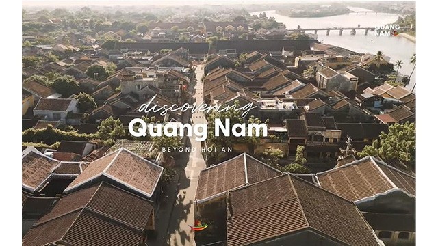  Lancement du clip présentant le tourisme de Quang Nam. Photo : NDEL.