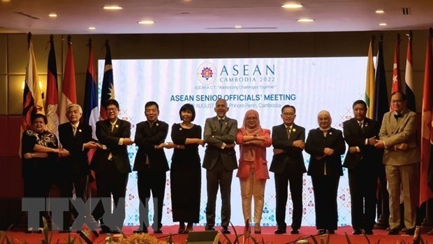 Des hauts officiels de l'ASEAN (SOM). Photo : VNA.