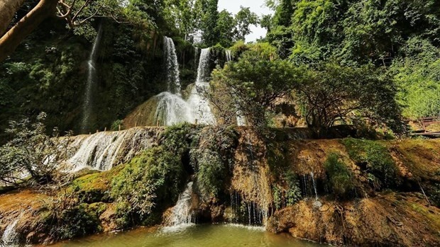 La cascade Dai Yêm à Son La. Photo : VNA.